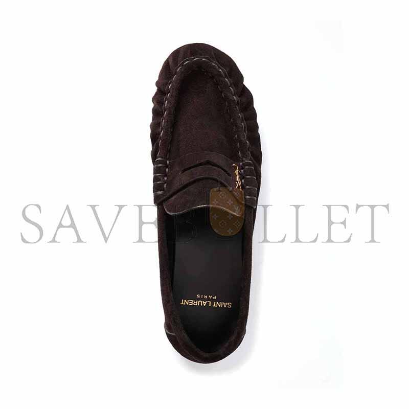 Y51 le loafer logo-embellished suede loafers 7668762w5aa6023
